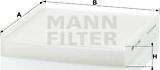 Mann-Filter CU 2245 - Filtre, air de l'habitacle cwaw.fr