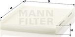 Mann-Filter CU 27 007 - Filtre, air de l'habitacle cwaw.fr