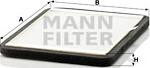 Mann-Filter CUK 2424 - Filtre, air de l'habitacle cwaw.fr