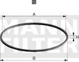 Mann-Filter Di 95-07 - Joint d'étanchéité, filtre à huile cwaw.fr