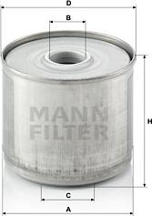 Mann-Filter P 917/1 x - Filtre à carburant cwaw.fr