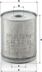 Mann-Filter P 939 x - Filtre à carburant cwaw.fr