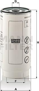 Mann-Filter PL 420/7 x - Filtre à carburant cwaw.fr