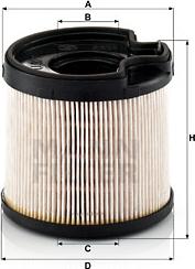 Mann-Filter PU 922 x - Filtre à carburant cwaw.fr