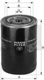 Mann-Filter W 712/65 - Filtre à huile cwaw.fr