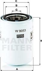 Mann-Filter W 9053 - Filtre hydraulique, boîte automatique cwaw.fr