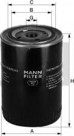 Mann-Filter W 910/3 - Filtre à huile cwaw.fr