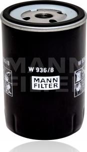 Mann-Filter W 936/8 - Filtre à huile cwaw.fr