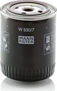 Mann-Filter W 930/7 - Filtre à huile cwaw.fr