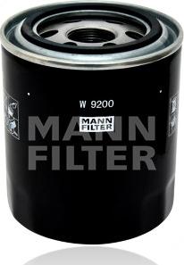 Mann-Filter W 9200 - Filtre à huile cwaw.fr