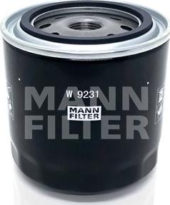 Mann-Filter W 923/1 - Filtre à huile cwaw.fr