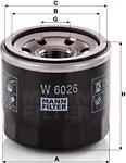 Mann-Filter W 6026 - Filtre à huile cwaw.fr