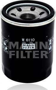 Mann-Filter W 6110 - Filtre à huile cwaw.fr