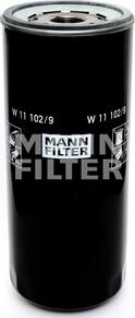 Mann-Filter W 11 102/9 - Filtre à huile cwaw.fr