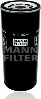 Mann-Filter W 11 102/4 - Filtre à huile cwaw.fr