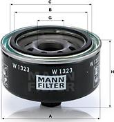 Mann-Filter W 1323 - Filtre à huile cwaw.fr