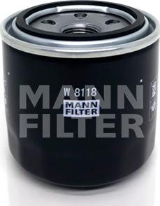 Mann-Filter W 8118 - Filtre à huile cwaw.fr