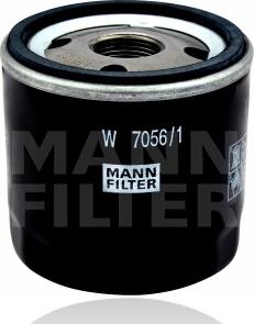 Mann-Filter W 7056/1 - Filtre à huile cwaw.fr