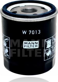 Mann-Filter W 7013 - Filtre à huile cwaw.fr