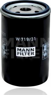 Mann-Filter W 719/31 - Filtre à huile cwaw.fr