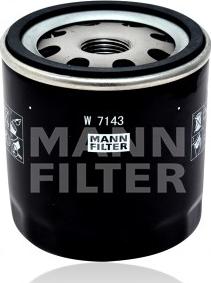 Mann-Filter W 714/3 - Filtre à huile cwaw.fr