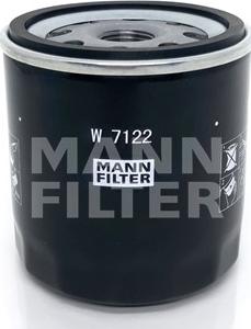 Mann-Filter W 712/2 - Filtre à huile cwaw.fr