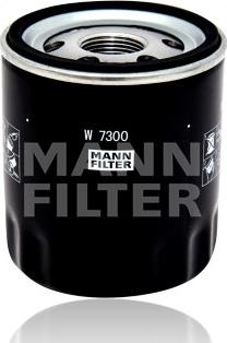 Mann-Filter W 7300 - Filtre à huile cwaw.fr