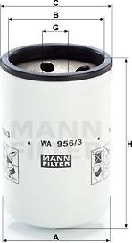 Mann-Filter WA 956/3 - Filtre de liquide de refroidissement cwaw.fr