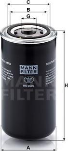 Mann-Filter WD 950/3 - Filtre à huile cwaw.fr