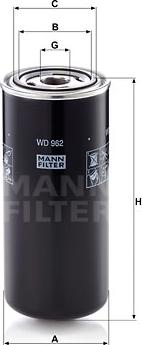 Mann-Filter WD 962 - Filtre à huile cwaw.fr