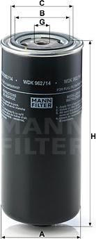 Mann-Filter WDK 962/14 - Filtre à carburant cwaw.fr