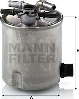 Mann-Filter WK 9007 - Filtre à carburant cwaw.fr