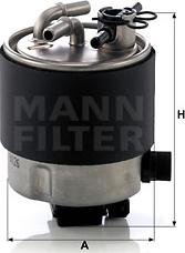 Mann-Filter WK 9026 - Filtre à carburant cwaw.fr