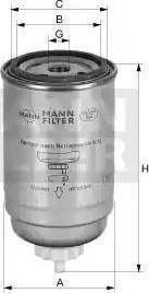 Mann-Filter WK 932/1 - Filtre à carburant cwaw.fr