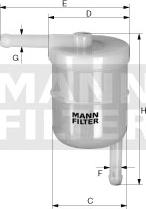 Mann-Filter WK 42/11 - Filtre à carburant cwaw.fr