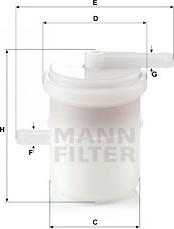 Mann-Filter WK 42/81 - Filtre à carburant cwaw.fr