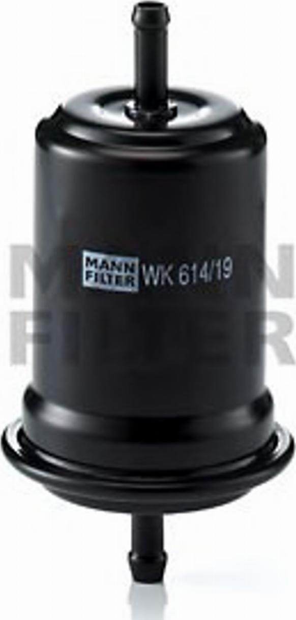 Mann-Filter WK 614/19 - Filtre à carburant cwaw.fr