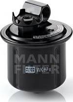 Mann-Filter WK 67 x - Filtre à carburant cwaw.fr