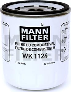 Mann-Filter WK 1124 - Filtre à carburant cwaw.fr