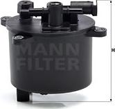 Mann-Filter WK 12 004 - Filtre à carburant cwaw.fr