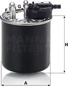 Mann-Filter WK 820/15 - Filtre à carburant cwaw.fr