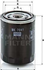 Mann-Filter WK 7041 - Filtre à carburant cwaw.fr