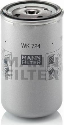 Mann-Filter WK 724 - Filtre à carburant cwaw.fr