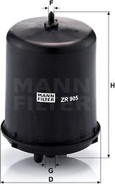 Mann-Filter ZR 905 z - Filtre à huile cwaw.fr