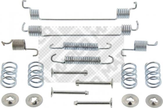 Mapco 9111 - Kit d'accessoires, mâchoire de frein cwaw.fr