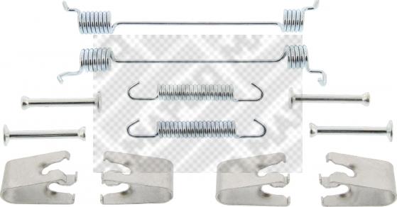 Mapco 9713 - Kit d'accessoires, mâchoire de frein cwaw.fr