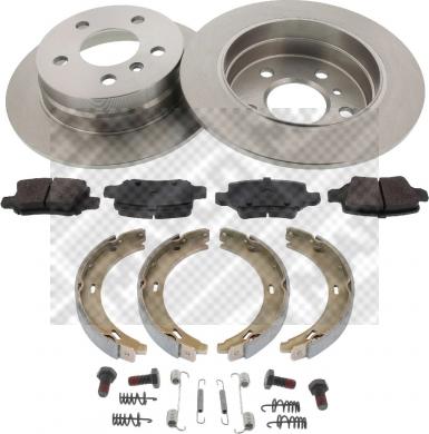 Mapco 47817 - Kit de freins, frein à disques cwaw.fr