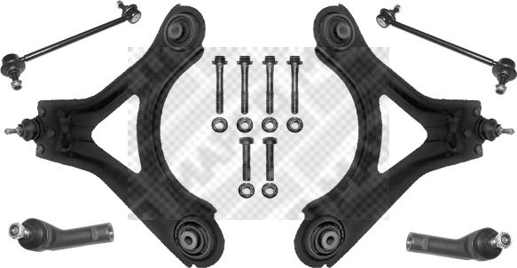 Mapco 53769/2 - Jeu de bras, suspension de roue cwaw.fr