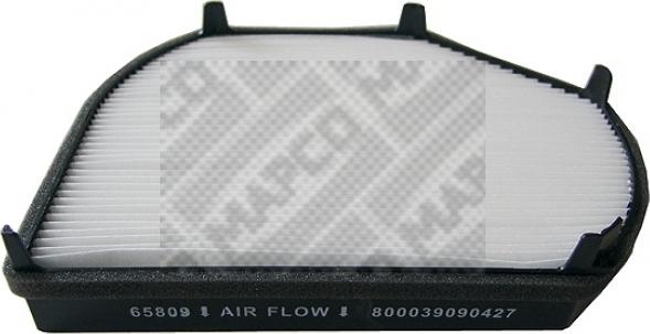 Mapco 65809 - Filtre, air de l'habitacle cwaw.fr