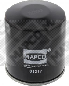 Mapco 61317 - Filtre à huile cwaw.fr